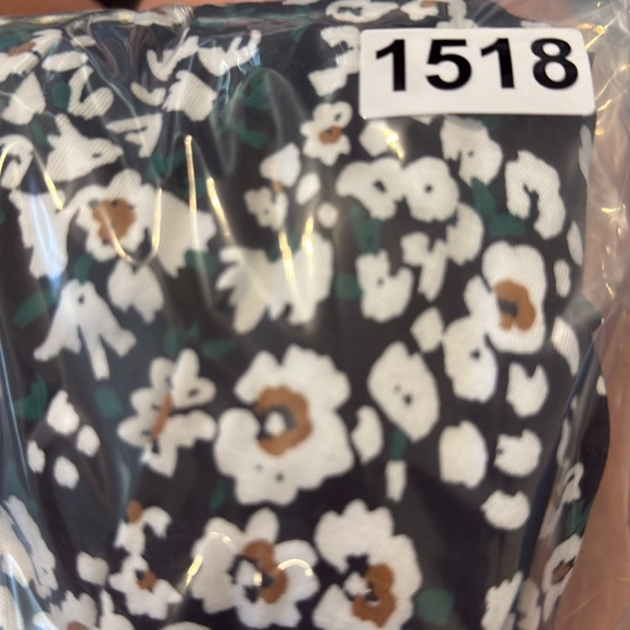 Boden Easy Yoke Mini‎ Jersey Dress in Black, Petal Blossom Size 4 - Picture 12 of 12